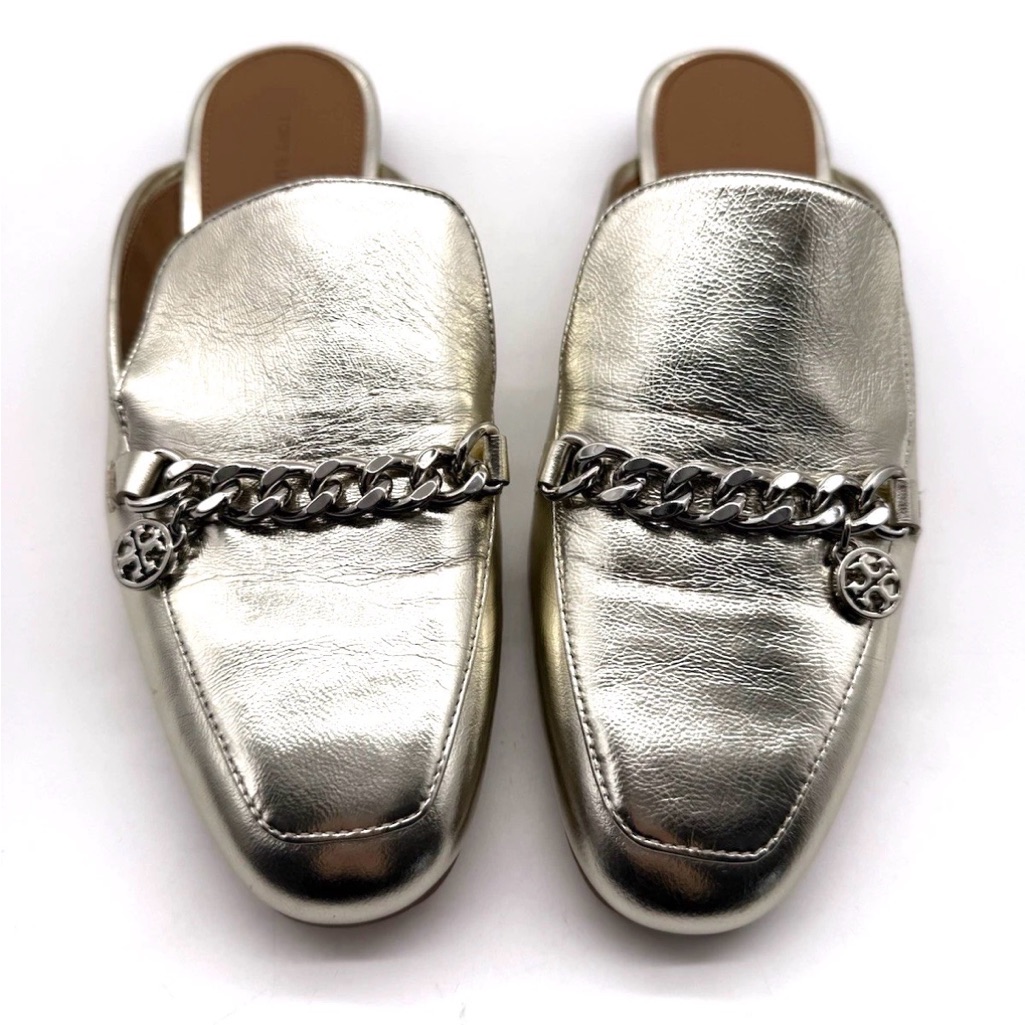 Tory Buch Pink Mini Benton Leather Loafer
